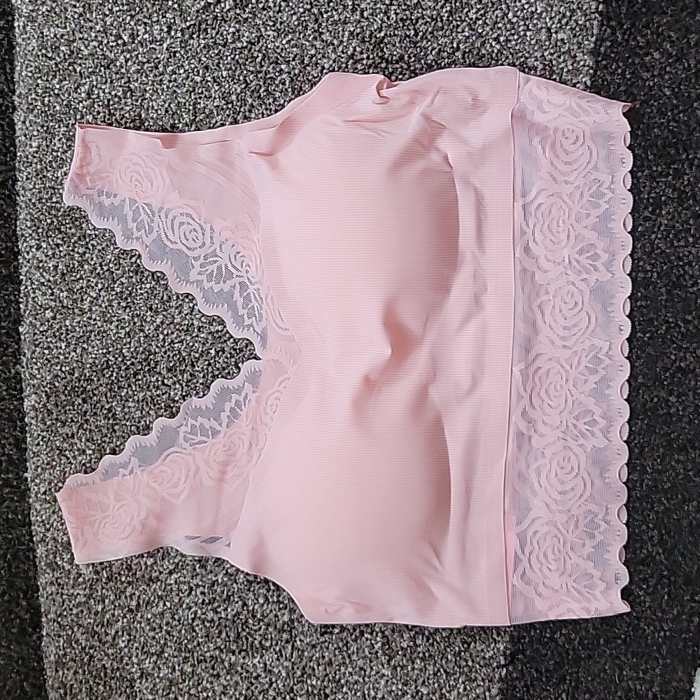 NEW Jady K Savannah Lace Bralette - Pink